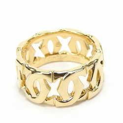 Cartier Ring Entrelacé 48 K18YG Approx. 6.4g Yellow Gold Women's CARTIER