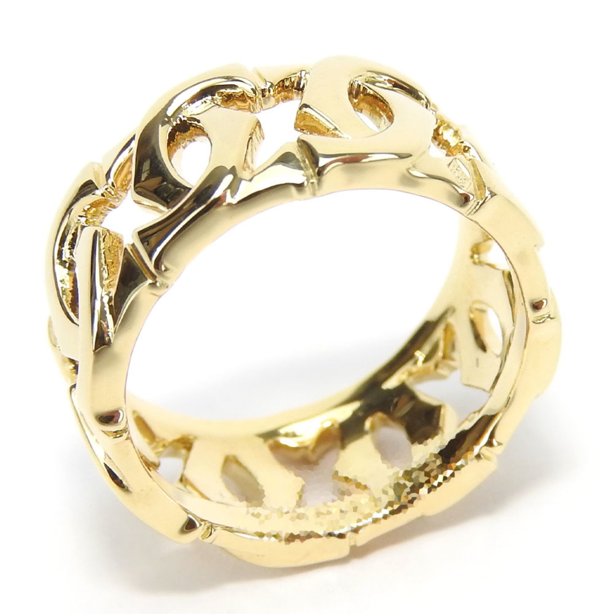 Cartier Ring Entrelacé 48 K18YG Approx. 6.4g Yellow Gold Women's CARTIER