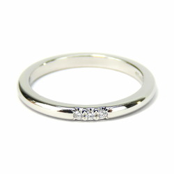 Tiffany Ring Classic Band Pt950 3.6g Platinum 3PD Women's TIFFANY&Co.