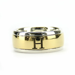 Hermes Ring H 52 Silver 925 K18YG Approx. 8.6g Yellow Gold Combination Women's HERMES