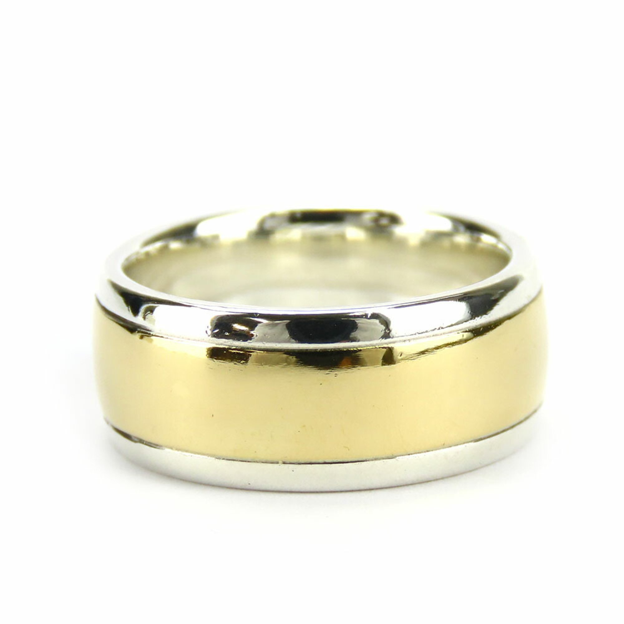 Hermes Ring H 52 Silver 925 K18YG Approx. 8.6g Yellow Gold Combination Women's HERMES