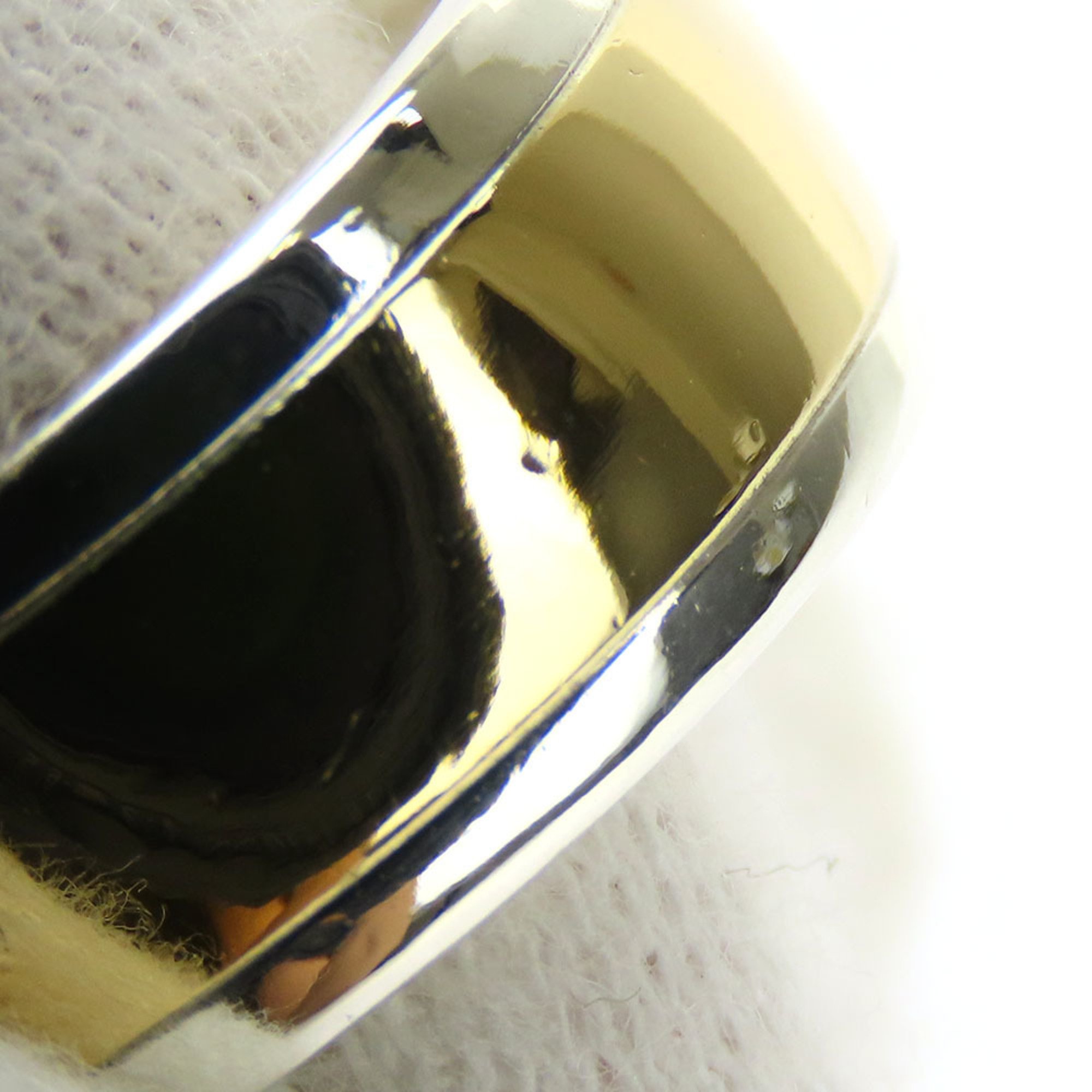 Hermes Ring H 52 Silver 925 K18YG Approx. 8.6g Yellow Gold Combination Women's HERMES