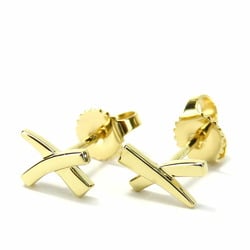 Tiffany Earrings Kiss X K18YG Approx. 1.5g Yellow Gold Paloma Picasso Women's TIFFANY&Co.