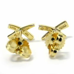 Tiffany Earrings Kiss X K18YG Approx. 1.5g Yellow Gold Paloma Picasso Women's TIFFANY&Co.