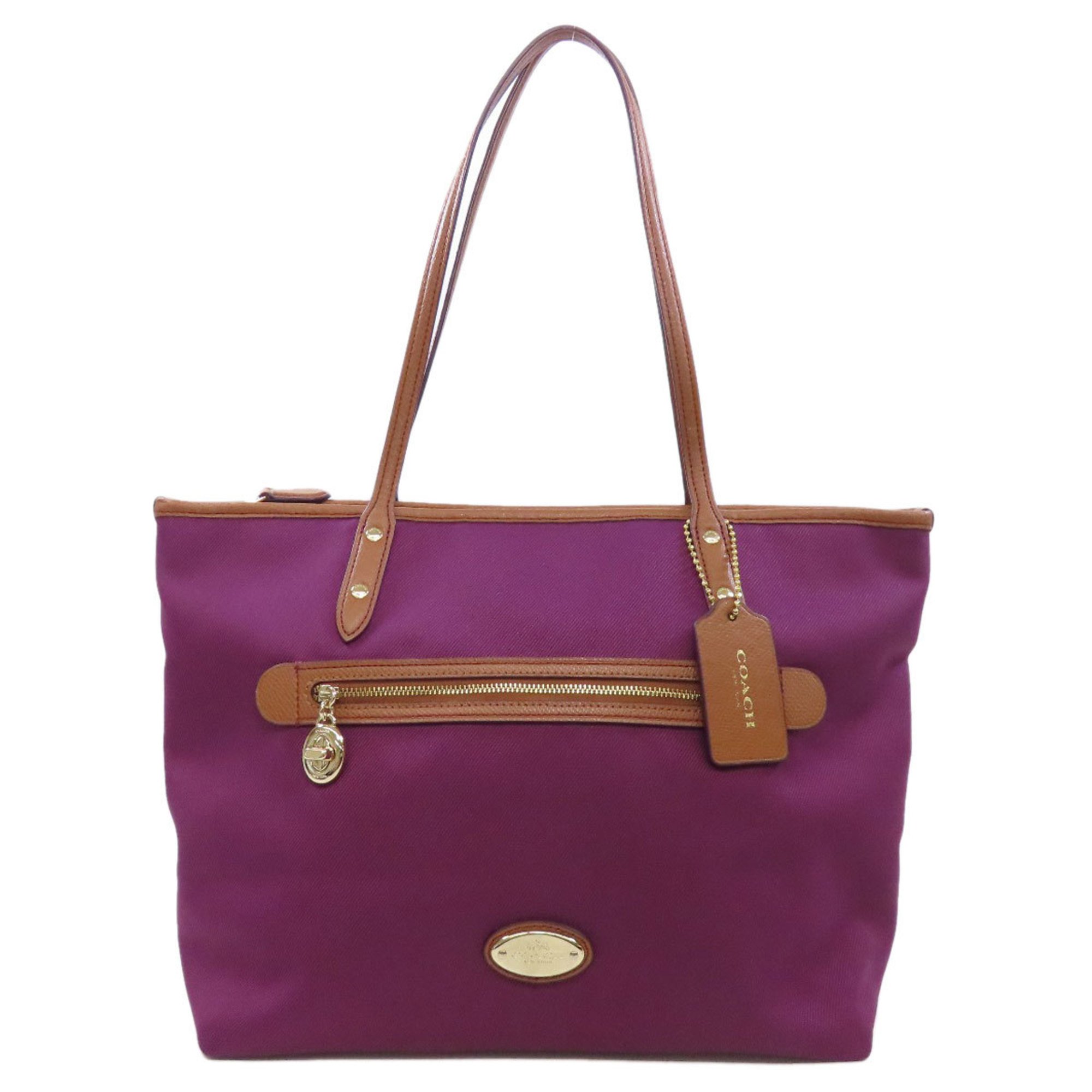 Coach F37237 Tote Bag Canvas Women's COACH