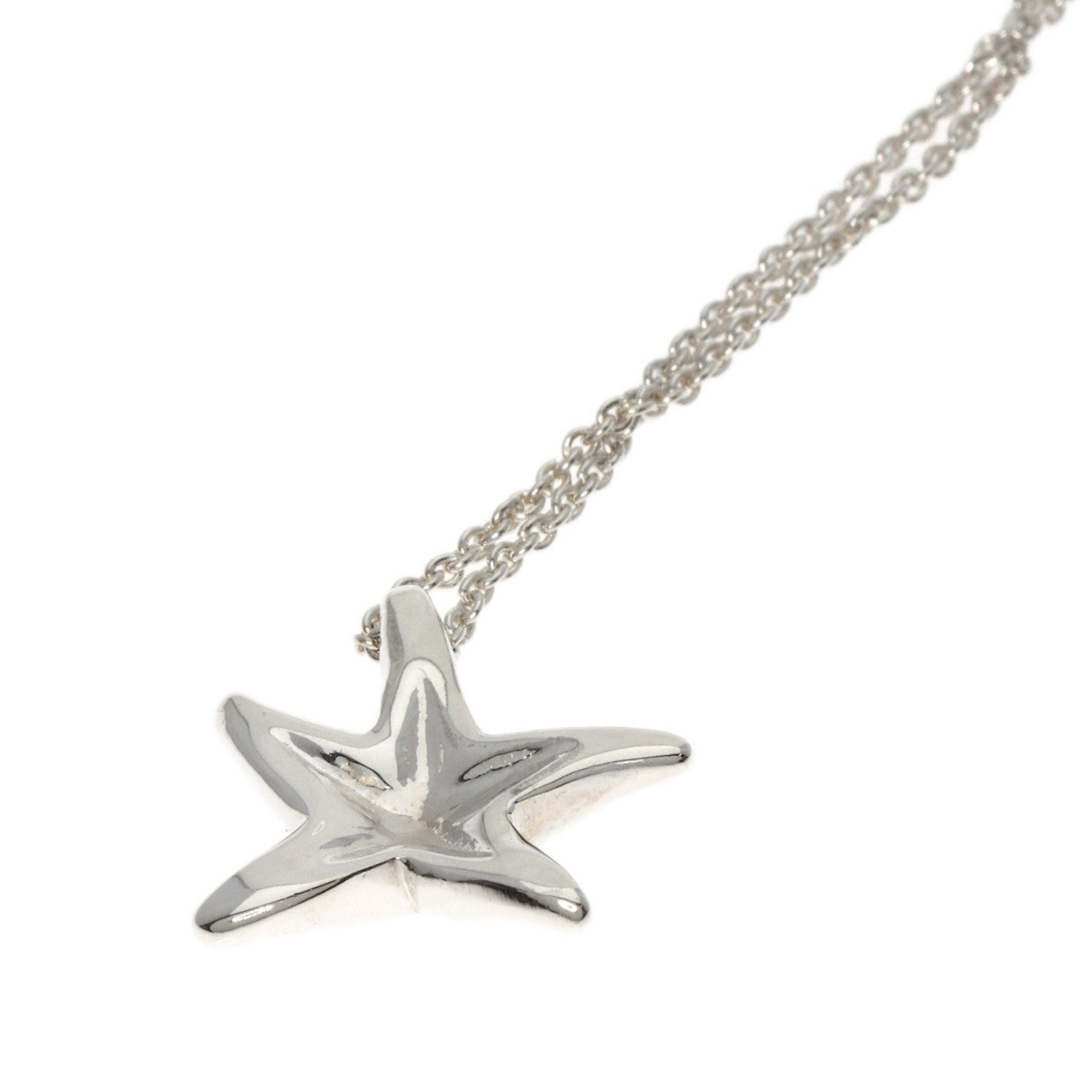 Tiffany Starfish Necklace Silver Women's TIFFANY&Co.