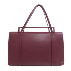 CARTIER Tote Bag Calf Leather Women's