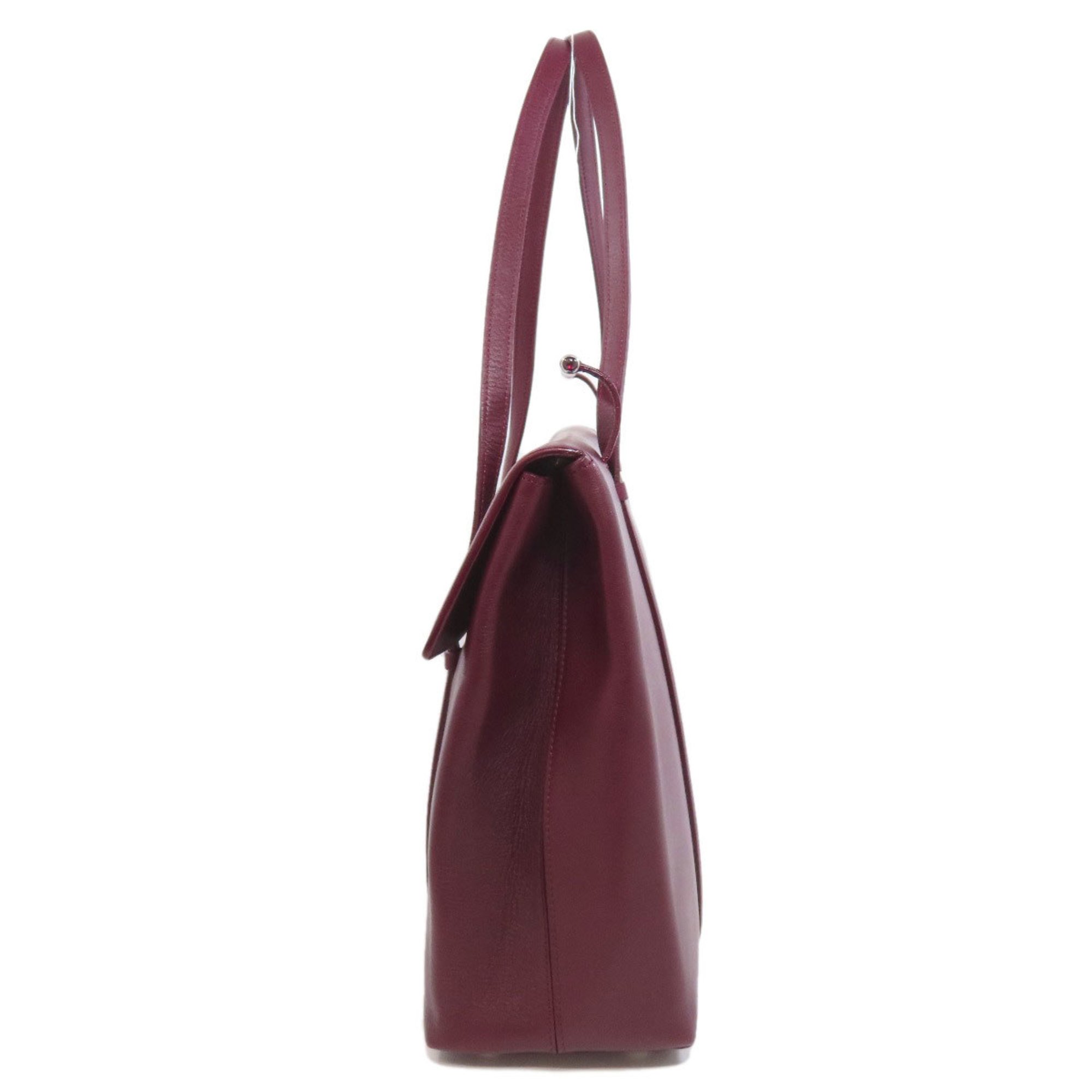 CARTIER Tote Bag Calf Leather Women's