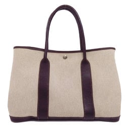 Hermes Garden PM Tote Bag Toile H Women's HERMES