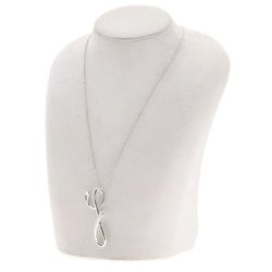 Tiffany & Co. Initial Y Large Necklace Silver Women's TIFFANY