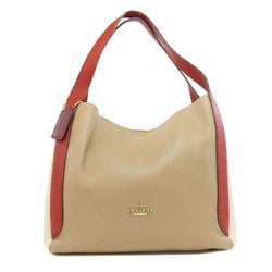 Coach 76088 Hadley Hobo Tote Bag Leather Women's COACH