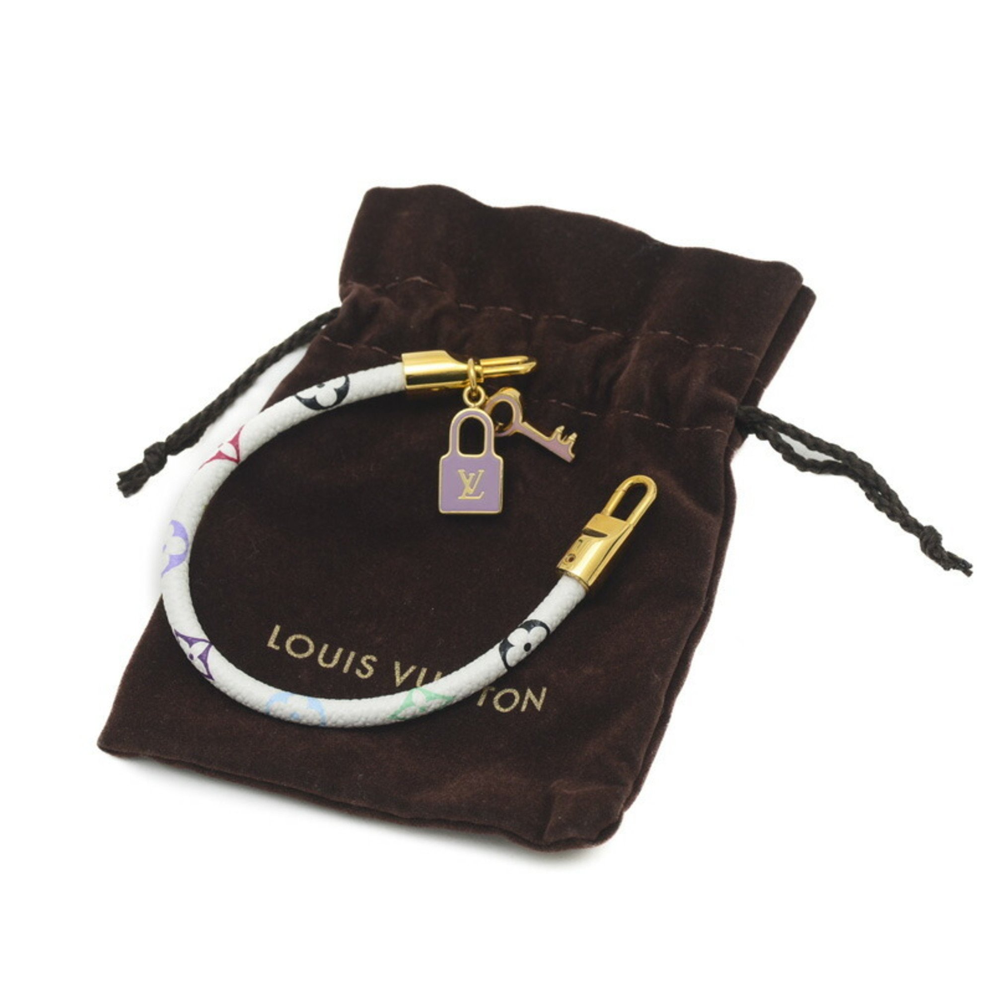 Louis Vuitton Multicolor Bracelet Rack It Blanc M6604F