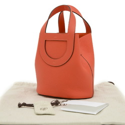 Hermes In the Loop 18 Taurillon Shoulder Bag Orange Field W Engraved