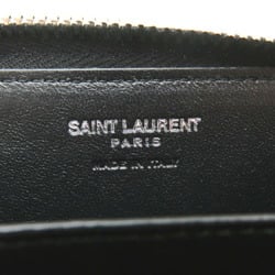 Saint Laurent SAINT LAURENT Wallets and coin cases Leather Men's Women's Black 5354110SX0E1000