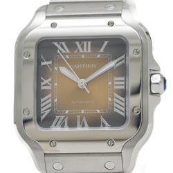 Cartier Santos de MM Brown Dial WSSA0065 Men's