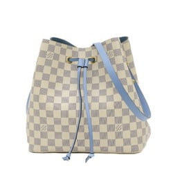 Louis Vuitton Damier Azur NeoNoe Shoulder Bag Blue N40153