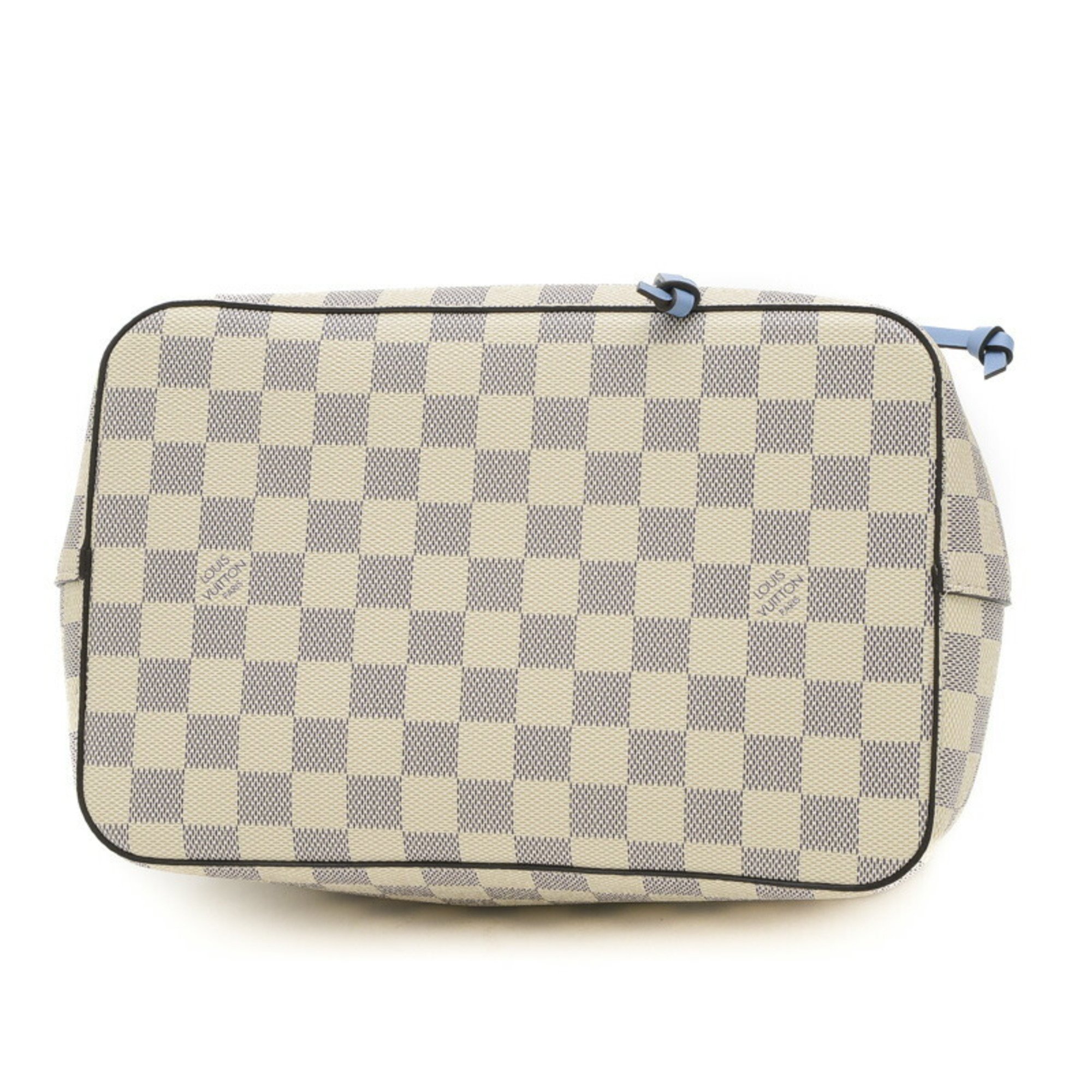 Louis Vuitton Damier Azur NeoNoe Shoulder Bag Blue N40153