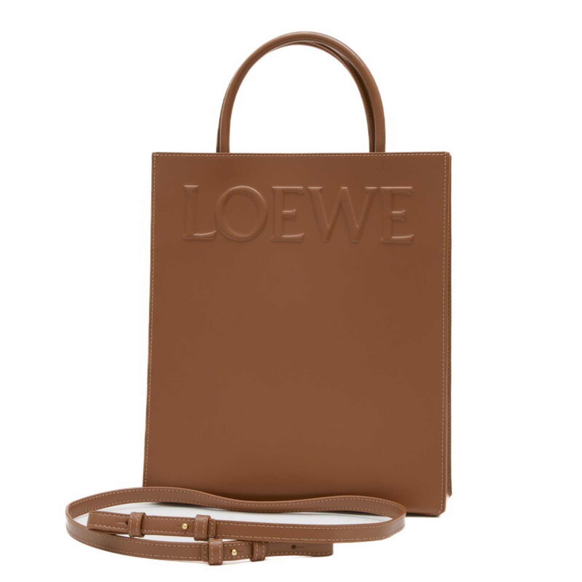 Loewe Standard Tote Sleek Calf Tan A933R18X14