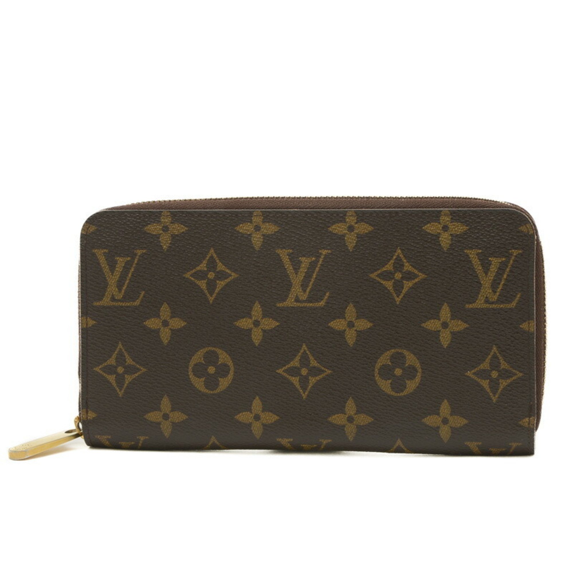 Louis Vuitton Monogram Zippy Wallet Round Long M60017