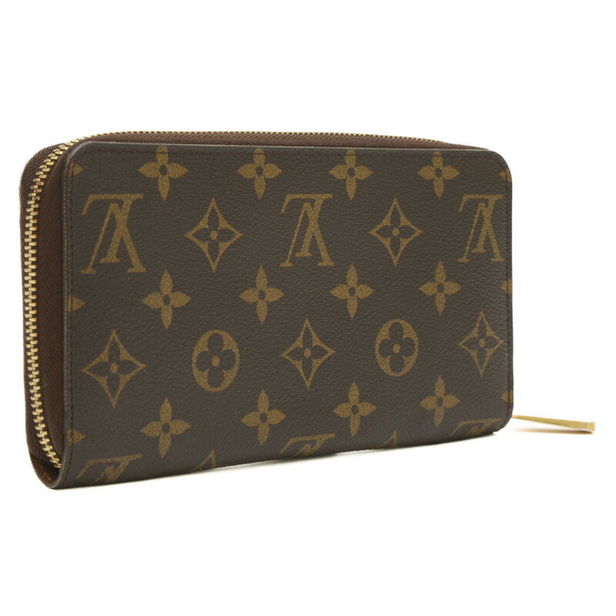 Louis Vuitton Monogram Zippy Wallet Round Long M60017