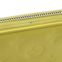 Louis Vuitton Monogram Lamb Leather Zippy Wallet Long Yellow M83104