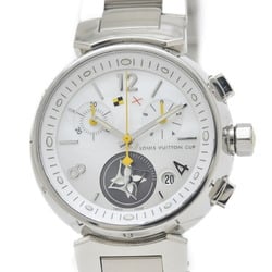 Louis Vuitton Tambour Chrono Ladies Watch Shell Letter Quartz Q132C2