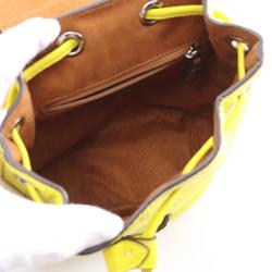 Coach Amelia Convertible Rucksack Backpack Bag Leather Women's Yellow CL408