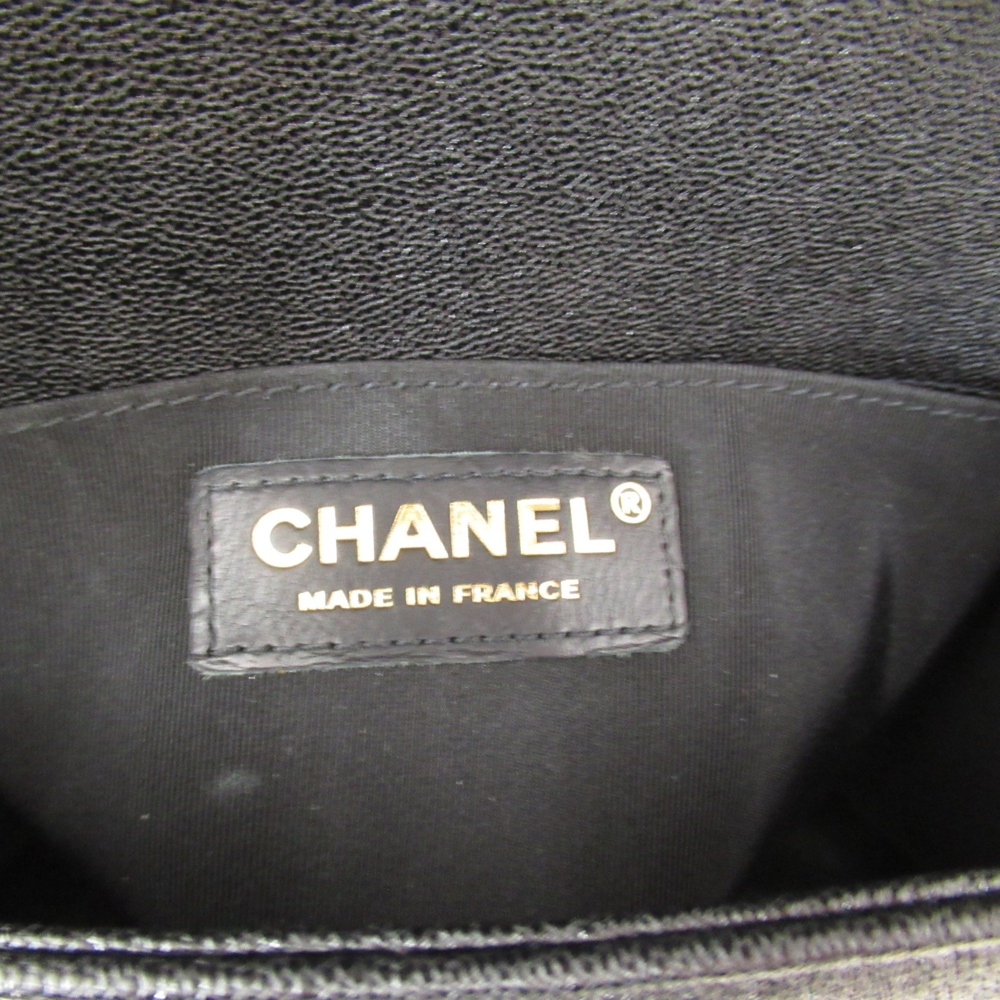 CHANEL Boy Chanel Chain Shoulder Bag Caviar Skin (Grained Calf) Women's Black