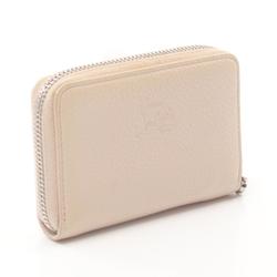 Christian Louboutin PANETTONE Wallet/Coin Case, Leather, Women's, Ivory