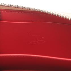 Christian Louboutin PANETTONE Wallet/Coin Case, Leather, Women's, Ivory