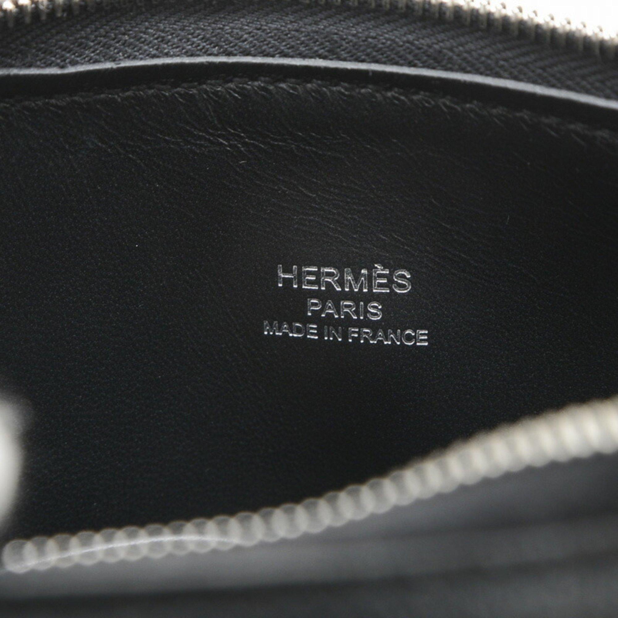 Hermes Bolide 1923 Piqué Colle Handbag Chevre Swift Black W Stamp