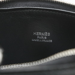 Hermes Bolide 1923 Piqué Colle Handbag Chevre Swift Black W Stamp