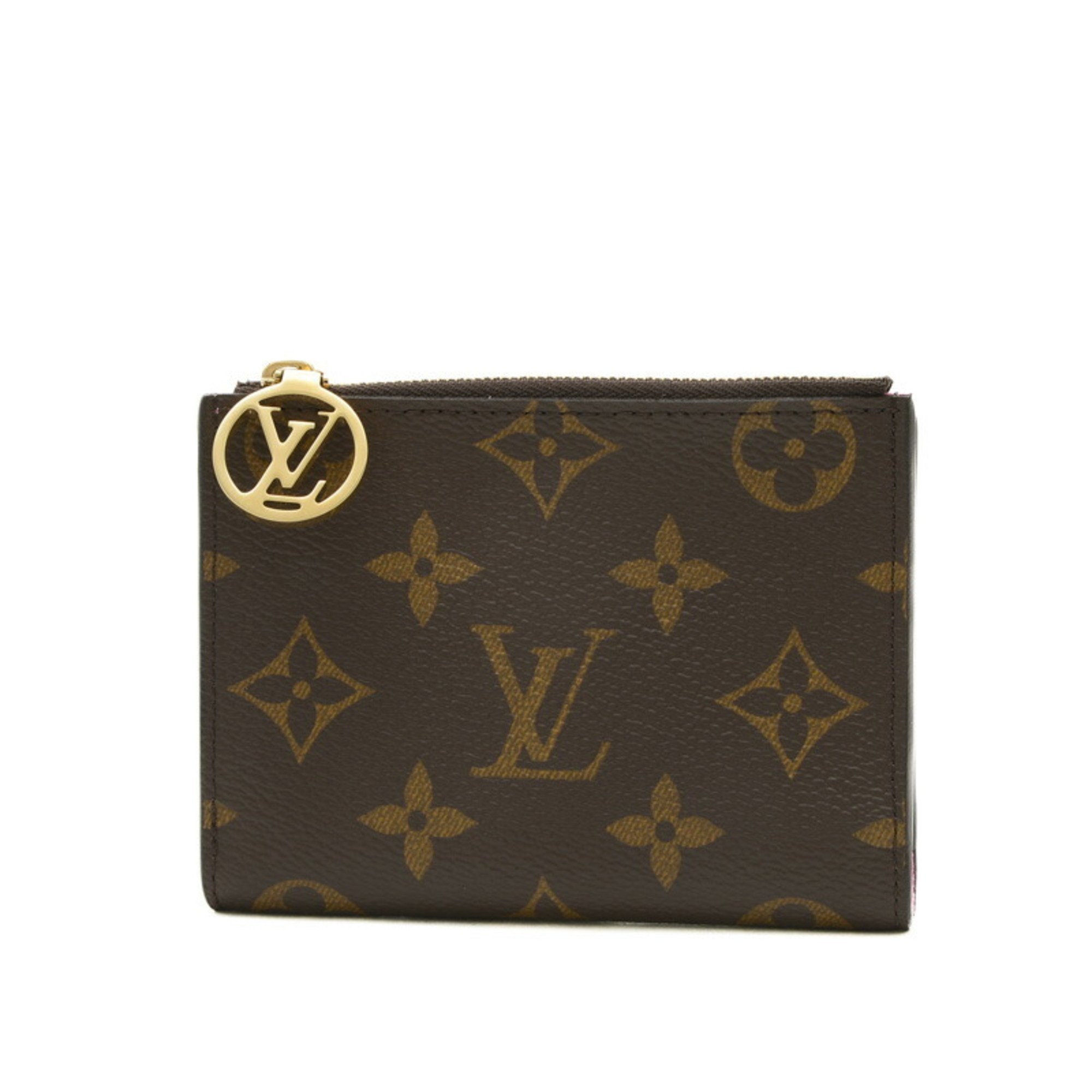 Louis Vuitton Monogram Portefeuille Lisa Bi-fold Wallet Rose Lollipop M82383