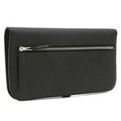 Hermes Dogon Long Wallet Togo Black C Stamp