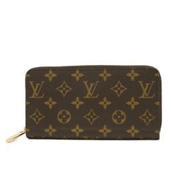 Louis Vuitton Monogram Zippy Wallet Round Long Coquelicot M41896