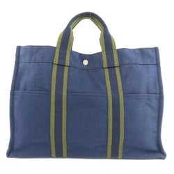 Hermes Sac Foul Tote MM Canvas Bag for Women HERMES