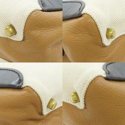 Coach 89971 Hadley Hobo Tote Bag Canvas Leather Women's COACH