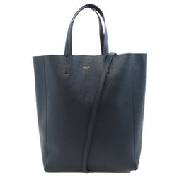 CELINE Vertical Cabas Handbag Leather Women's