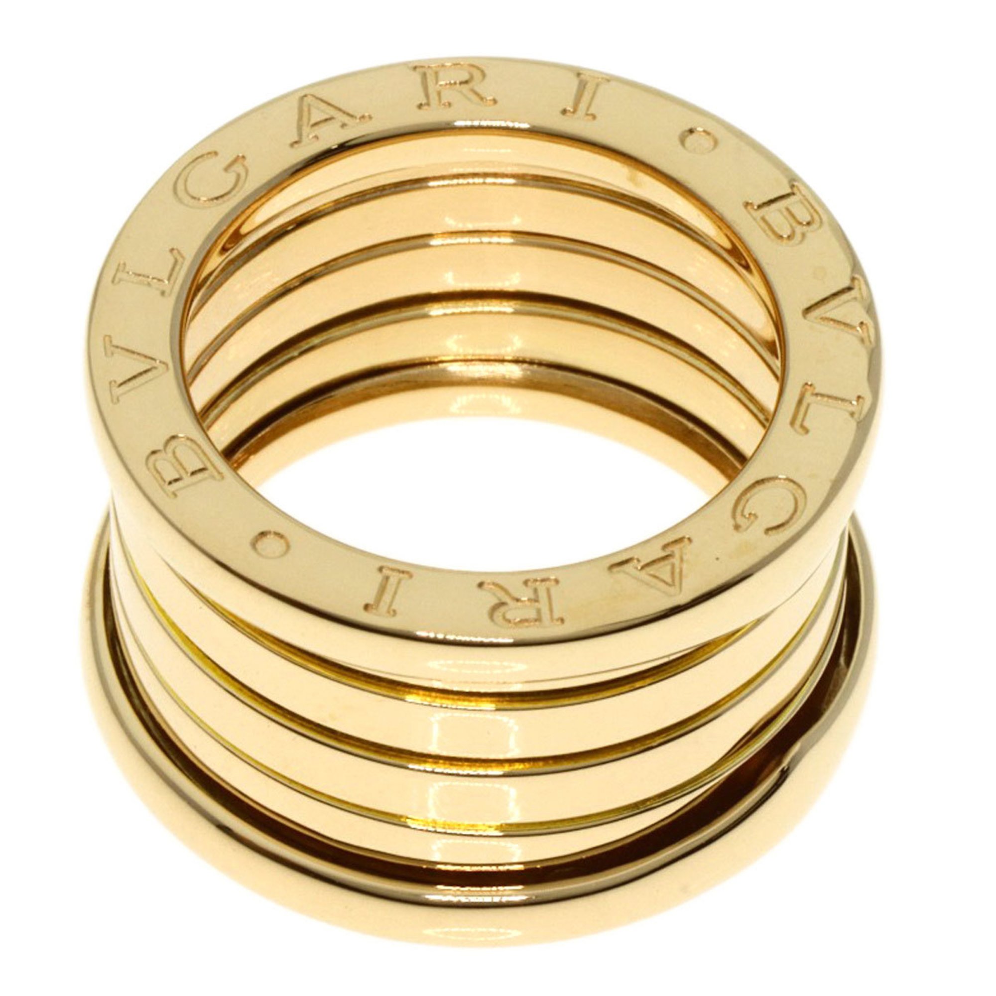 BVLGARI B-zero1 4-band M size #49 Ring, 18K yellow gold, for women,