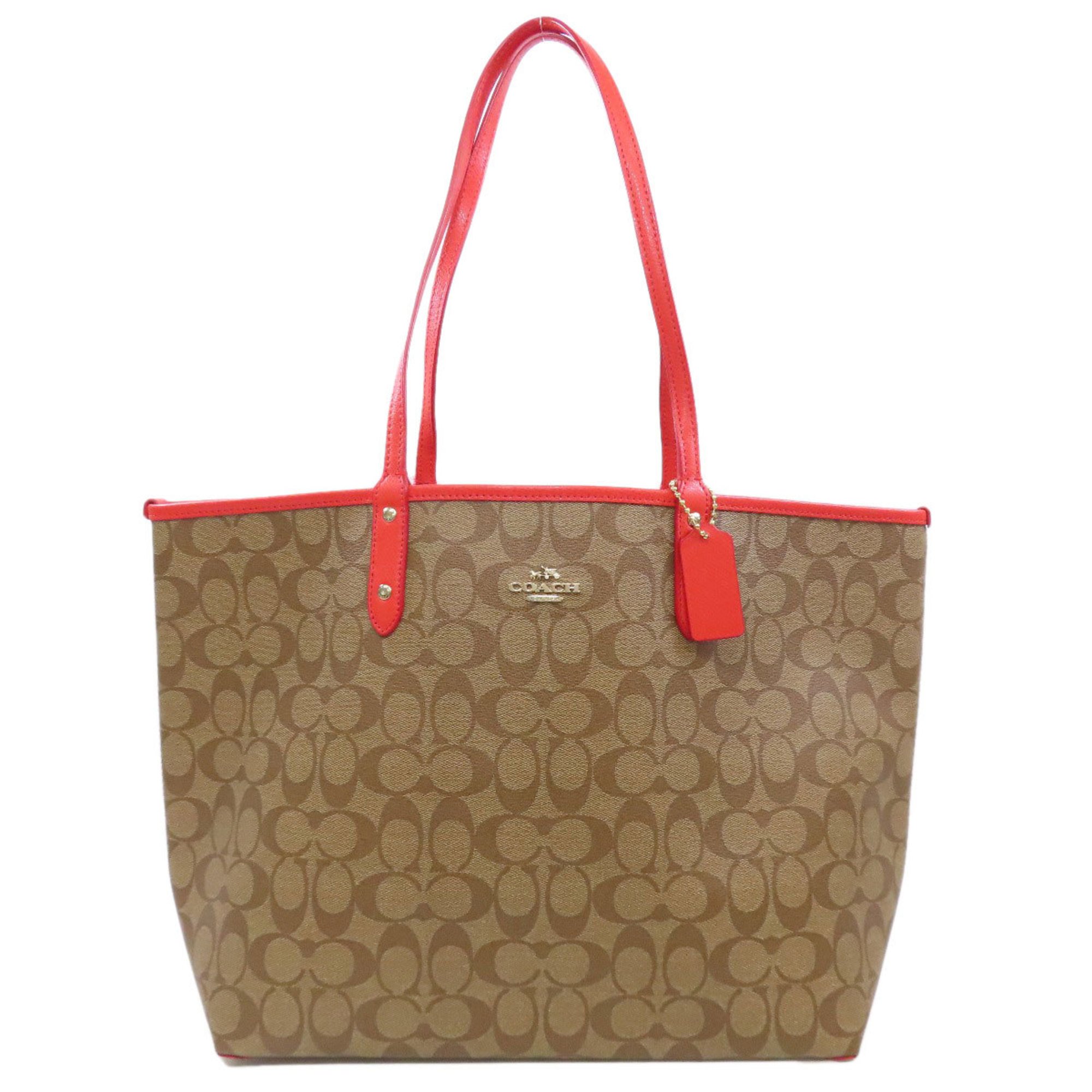 Coach reversible signature tote bag for women COACH