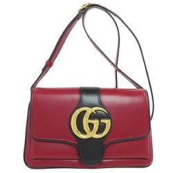 Gucci 550129 Ally GG Marmont Shoulder Bag Calfskin Women's GUCCI