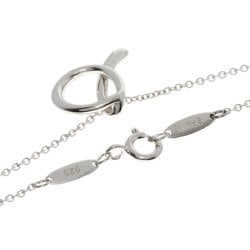 Tiffany & Co. Initial A Necklace Silver Women's TIFFANY