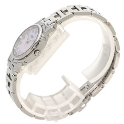 Hermes CL4.210 Clipper Nacle Watch Stainless Steel SS Ladies HERMES