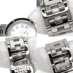 Hermes CL4.210 Clipper Nacle Watch Stainless Steel SS Ladies HERMES