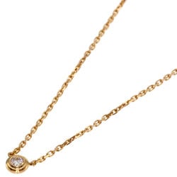 Cartier D'Amour XS Diamant Léger Diamond Necklace K18 Pink Gold Women's CARTIER