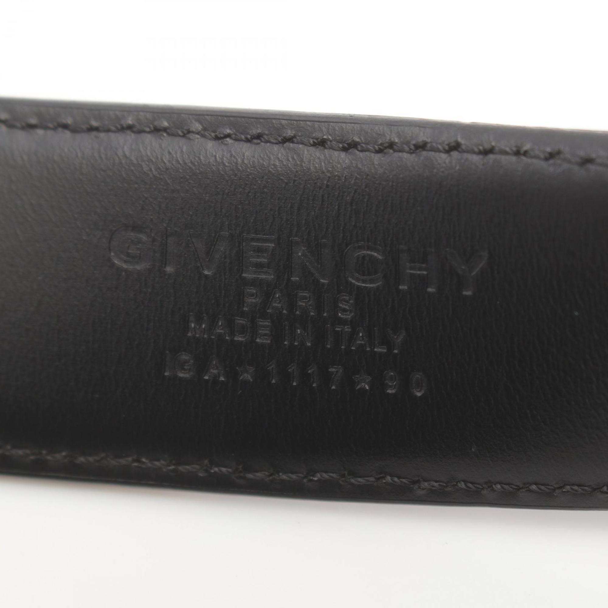 GIVENCHY Belt Clothing Leather Men's Black