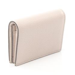 GUCCI Interlocking G Bi-fold Wallet Leather Exotic Women's Beige 746059