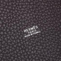 Hermes HERMES Picotin PM Handbag Bag Taurillon Clemence Women's Purple