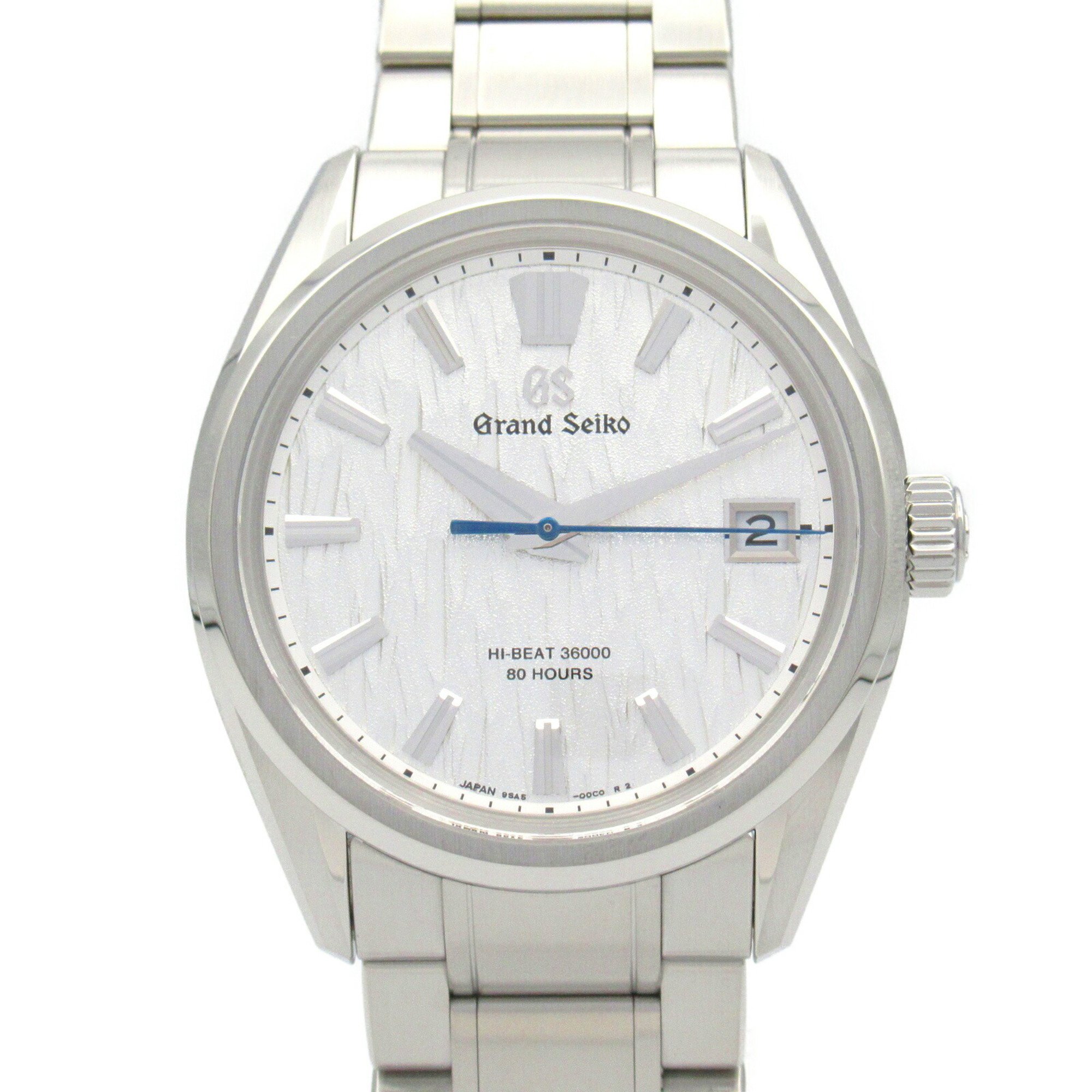 SEIKO Grand Seiko Shirakaba Watch Stainless Steel Men's Silver SLGH005