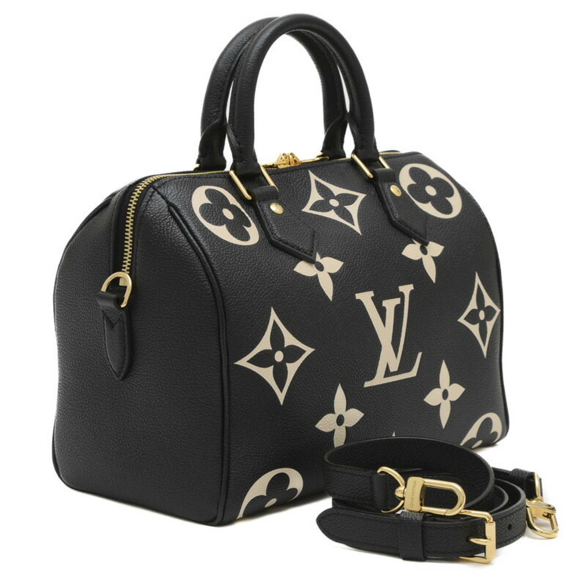 Louis Vuitton Monogram Empreinte Speedy Bandouliere 25 Shoulder Bag M58947